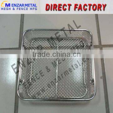 high quality anti-corrosion stainlesss steel wire basket