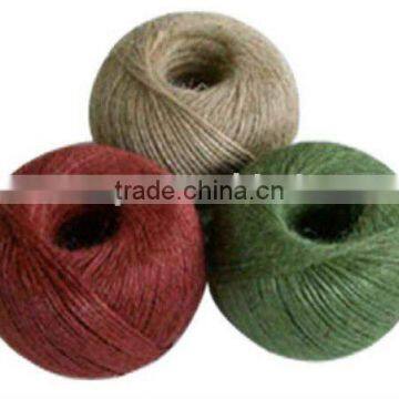 Dyed jute twine