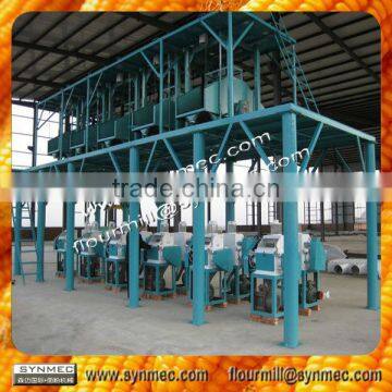 50T/D Flour Milling Plant, Small Scale Maize Processing Plant