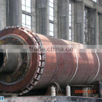 500T/D cement ball mill, horizontal grinding mill
