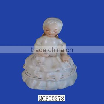 Unique Customized Porcelain Beauty Sexy Gypsy Girl Figurine