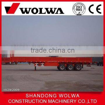 china manufacturer sell dolly side drop semi trailer