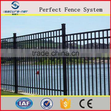 Powder Coating Wrought Iron Ornamental Fence With Low Price photo-3