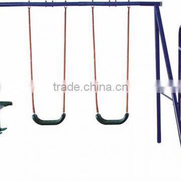 High Quality Outdoor Playground Outdoor Iron Swing Set photo-2