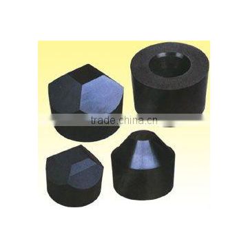 2-facet tungsten carbide anvil tools for diamond application