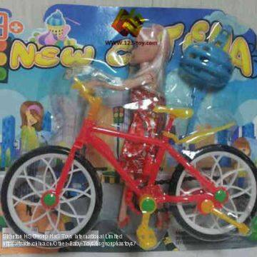 HS Group HaS Toys Barbie Doll Bike Bed Sleeping Kitchen for Girls photo-3