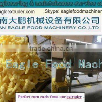Jinan Eagle Fried Nik Naks Kurkure Corn Cheetos Making Extruder Machine Processing Line Production Plant photo-4