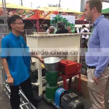 ROTEX Chicken feed making machine/feed pellet mill with Siemens motor CE