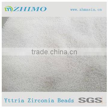 wear resistant zirconia beads for jet ink milling