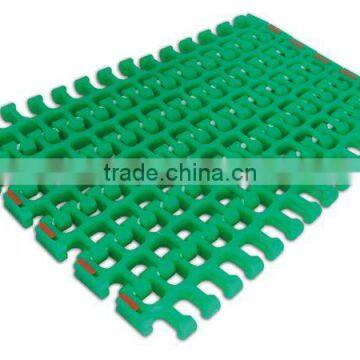 2400B Flush Grid Modular Conveyor Radius Belt photo-2