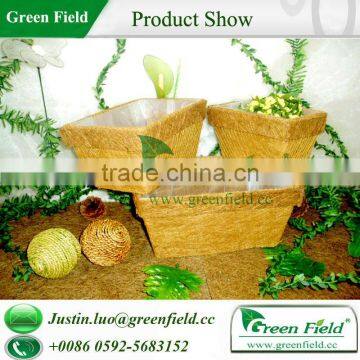 Natural Plant Fiber Planter