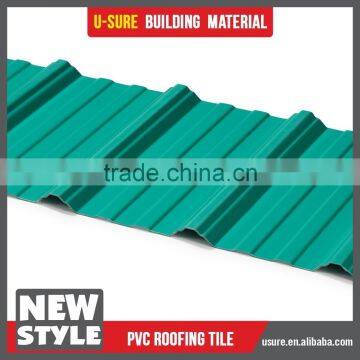 Raw Material Used for Construction Corrugated Fireproof Plastic Roofing Material photo-4