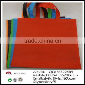 Low price All sorts of color non-woven fabric environmental protection bag