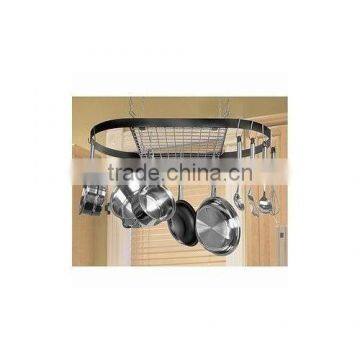 Hanging Nice Metal Kitchen Pot Rack photo-2