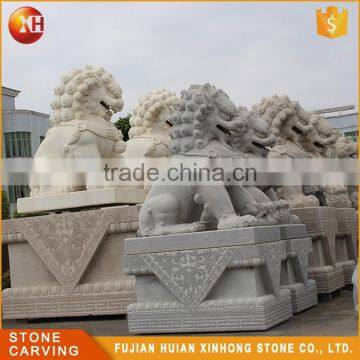 Chinese Marble Granite Foo Dog Statue Sale photo-5