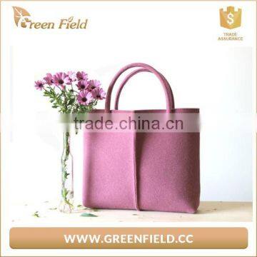 Wholesale christmas gift polyester felt customized shopping tote bag