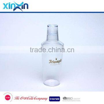 20OZ Transparent Hard Plastic Cocktail Shaker photo-2