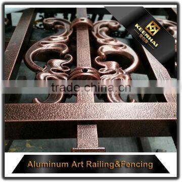 Decorative Powder Coated Cast Aluminum Garden Fencing Prices