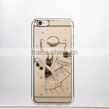 Wholesale Diamond Electroplate TPU Mobile Phone Case For IPhone 6 6Plus photo-4