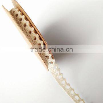 Hot Sale Cotton Polish Lace Fabric Ribbon photo-4