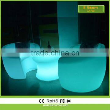 night club lighting illuminated led table