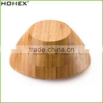 Multi Use Top Quality Food Bamboo Salad Bowl/Homex_Factory photo-2