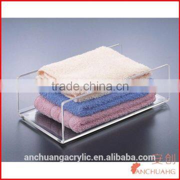 Transparent Acrylic Home/bathroom Towel Tray photo-2