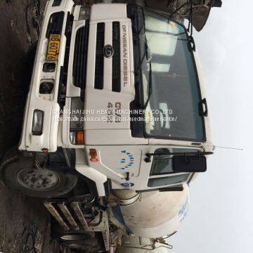 8cbm Mixing Drum Used Nissan Concrete Mixer Truck