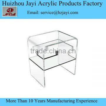 Wholesale High Quality Custom OEM Clear Acrylic TV Stand photo-6