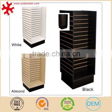 Customized Melamine MDF Slatwall Panel Display Stand Gondola photo-2
