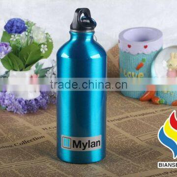 Outdoor Taking Aluminum Water Bottle With Carabiner photo-3