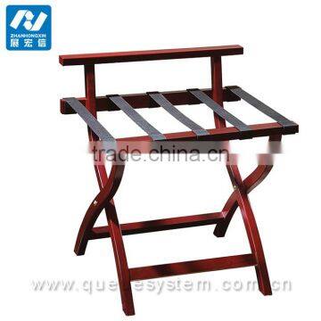 Hotel Furniture Type and Luggage Rack Specific Use Wooden Luggage Rack photo-2