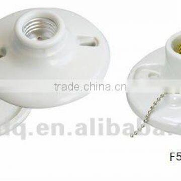 weight decorative ceiling porcelain/ceramic lamp base F507