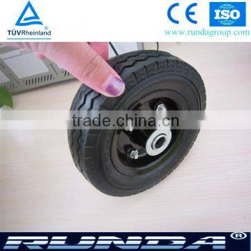 heavy duty industrial use small size pu solid wheel