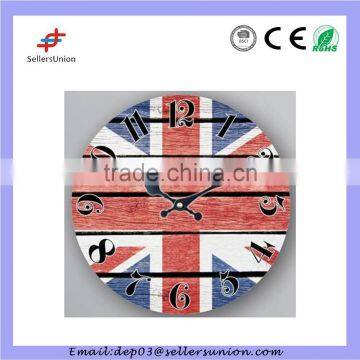 Wall Clock UK Flag Design photo-3