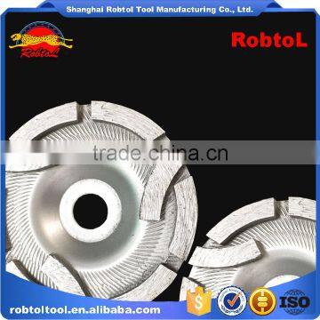 92mm Flower Type Segment Diamond Grinding Wheel Abrasive Polishing Disc for Concrete Granite Marble Double Cup Wheel photo-2