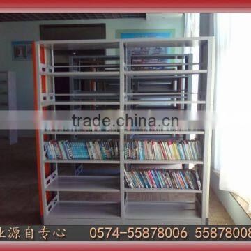 Double Sided Steel Library Shelves,School Metal Bookshelf,Steel Book Shelf photo-6