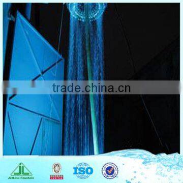 Glass Water Wall Fountain, With Digital Logo or Light photo-2