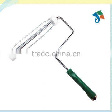 US Cage Style Chrome Plated 9'' Inch Paint Roller With Green Handle,3/8 Pile Height, Polyester Material Medium Quality Sleeve photo-2