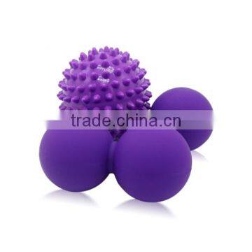 Lacrosse Ball,double Lacrosse Ball,spiky Massage Ball for Crossfit photo-2