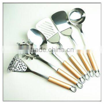 33060 Stainless Steel Kitchen Cooking Utensils With Cover Handle photo-2