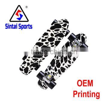 OEM Logo printed Professional Mini Skateboard