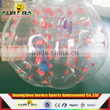 New style human inflatable bumper bubble ball inflatable giant bubble football ball for sales adult