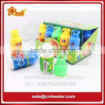 Gas Canister Shape Rolling Ball Candy With Fruit Jam