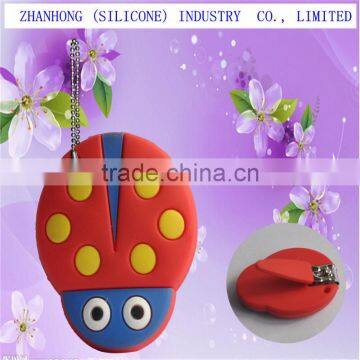 Cute Nail Clipper With More Than 200 Cartoon Design Silicone Holder photo-6