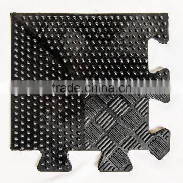 Interlock Rubber Gym Flooring Rubber Flooring photo-5