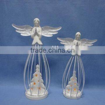White Angel Decorations Porcelain Holiday Decorations photo-6