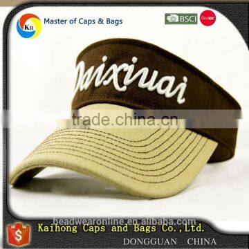 Custom Fashion Sun Visors With 3D Embroidery photo-4