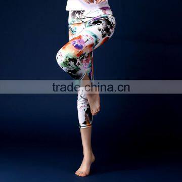 wholesale Fashion sport wearing fitness sports leggings tight yoga pants