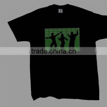 el customized music t-shirt (factory price, good quality, fast send)